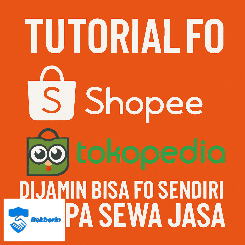 Jual Dokumen Tutorial FO Shopee & Tokopedia 🚀 - Script & Programming - Dijual oleh mahesafy di Rekberin