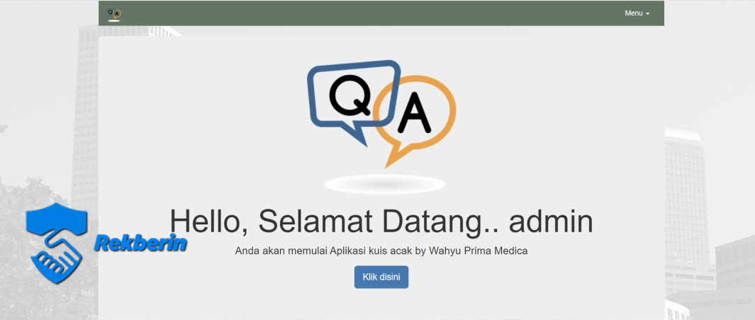 Jasa Pembuatan Website Kuis Untuk Sekolah - Script & Programming - Dijual oleh wahyumedica di Rekberin