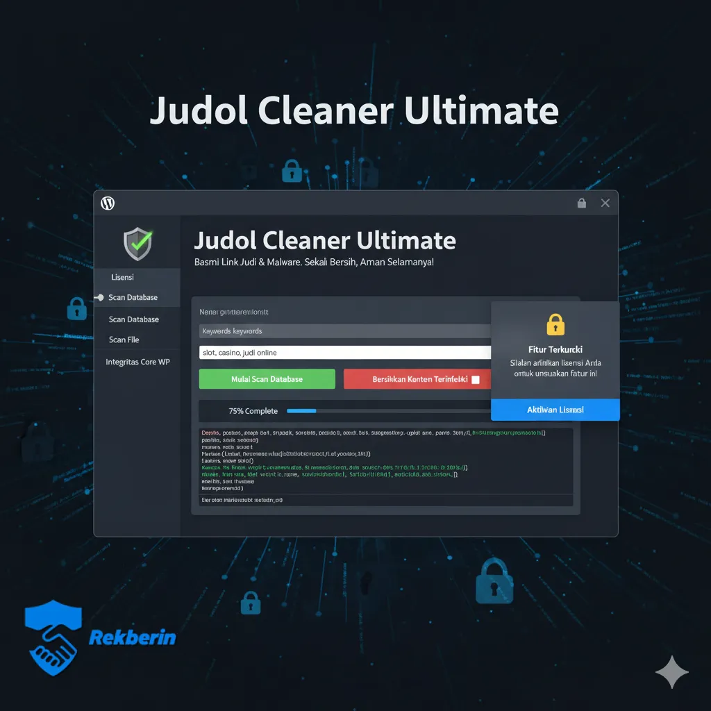 Jual Plugin Judol Cleaner Ultimate - Basmi Tuntas Link Slot & Malware - Script & Programming - Dijual oleh wahyumedica di Rekberin