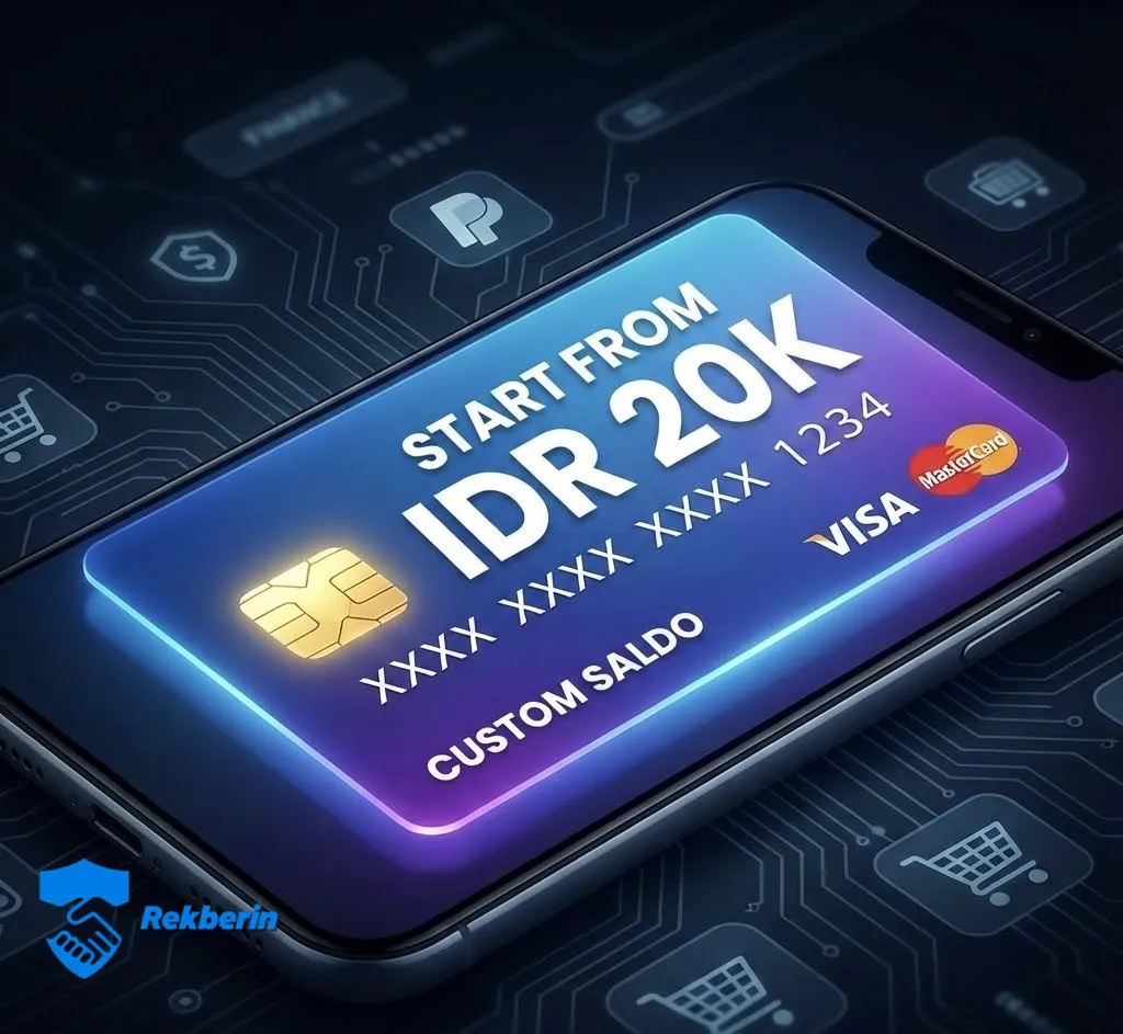 VCC Custom Saldo Mulai Rp 20.000 (Bisa Request Nominal) - Legal, Aman & Instant - Bisnis - Dijual oleh wahyumedica di Rekberin